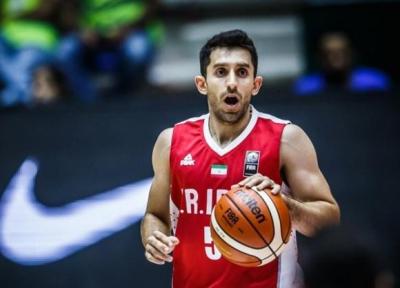انتخابی جام جهانی بسکتبال ، مشایخی بازی با بحرین را از دست داد
